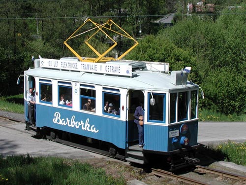 Tramvajový motorový vůz č. 21