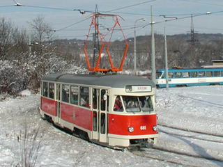 Tramvajový motorový vůz T2 č. 681