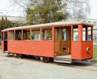Tramvajový vlečný vůz č. 218