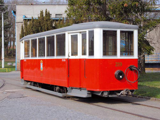 Tramvajový vlečný vůz č. 219
