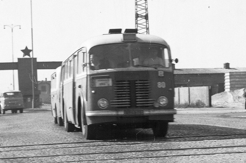 foto autobus Škoda RO vůz č. 80